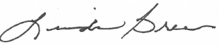 linda green signature