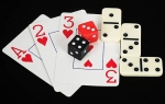 cards dominoes